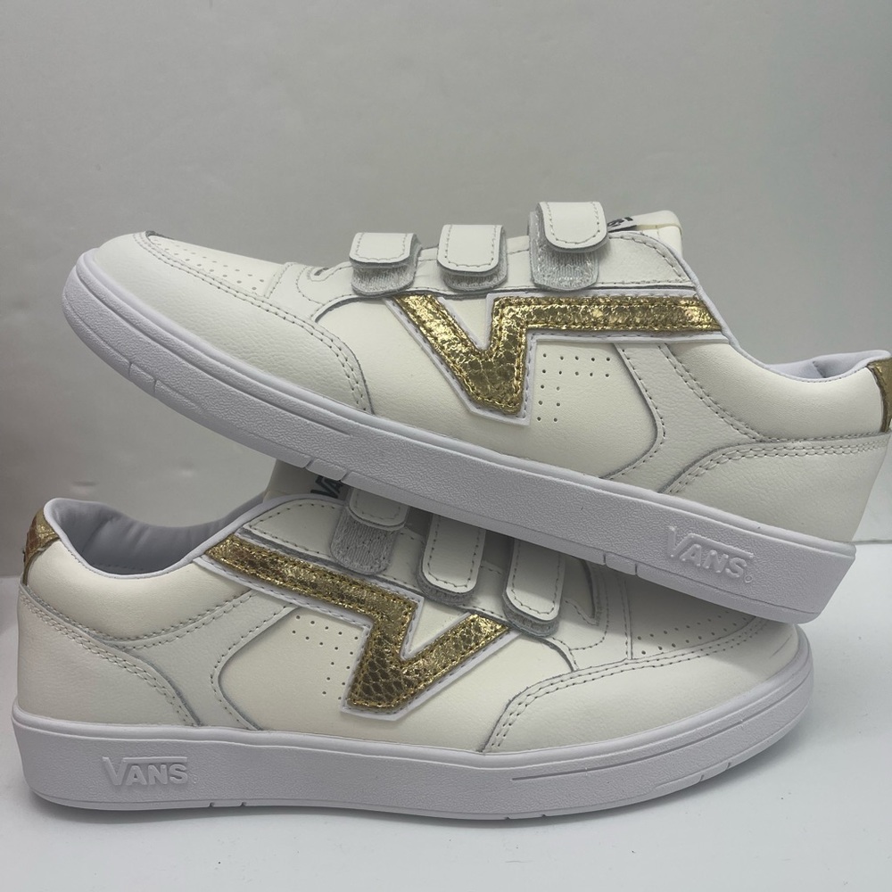 Vans WMNS Lowland Cc Velcro (Metallic V) Marshmallow/Gold Sneakers 
VN0A5DY89QT - Picture 16 of 16